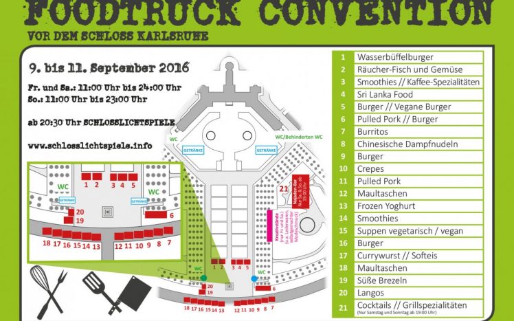 (Deutsch) 1. Foodtruck Convention 09.-11.09.16